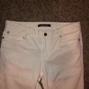 Roberto Cavalli white jeans